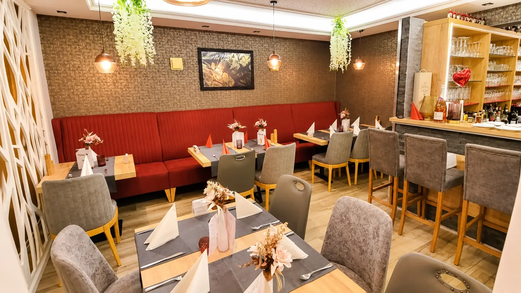 Restaurantbereich im Murano